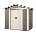 Abri de jardin PVC bicolore 185 x 152 x 226 cm - 2026