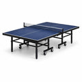 Table de chevet pliable en bois et métal avec roulettes 274x152.5X76 cm - 2026
