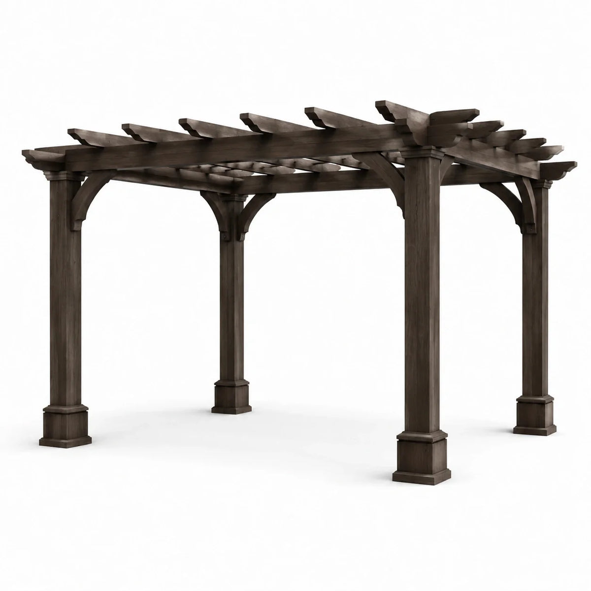 Pergola en Bois 300 x 300 x 250 cm Marron - 2026