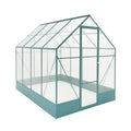 Serre de jardin en aluminium et polycarbonate 190x190x210 cm - 2026