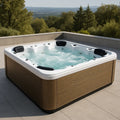 Spa Jacuzzi Rectangulaire en Acrylique pour 5 Personnes - 2026