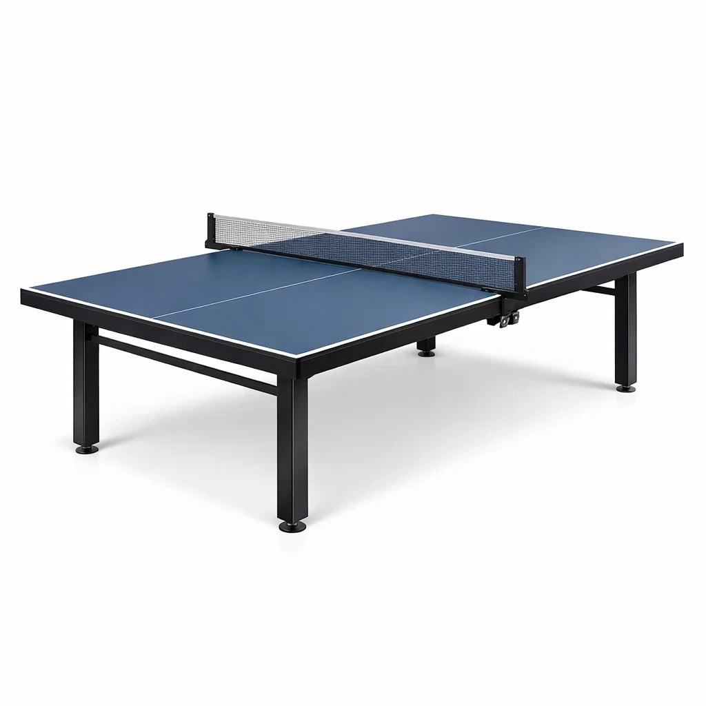 Table de chevet en bois et métal bleu 274x152.5X76 cm - 2026