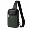 Sac Bandoulière Homme Intrecciato – Élégance & Grande Capacité
