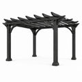Pergola en bois de pin noir 300x300x240 cm - 2026