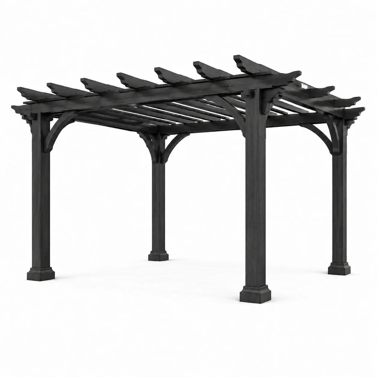 Pergola en bois de pin noir 300x300x240 cm - 2026