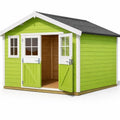 Abri de jardin en bois avec fenêtres et double porte 200x150 cm - 2026