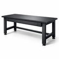 éTabli en acier noir avec tiroir 150x70x75 cm - 2026