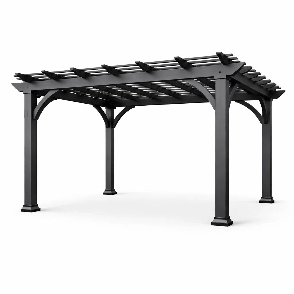 Pergola en aluminium noir mat - 2026