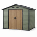 Abri de jardin en plastique et bois 280 cm x 260 cm x 230 cm - 2026