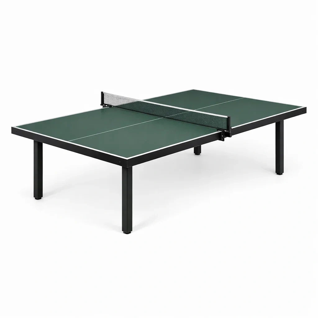 Table de ping-pong en mdf avec pieds en métal vert - 2026