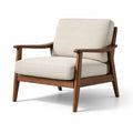 Fauteuil en bois avec coussins en polyester - 2026
