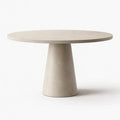 Table à manger ronde en béton - 2026