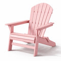 Chaise adirondack en bois massif rose - 2026