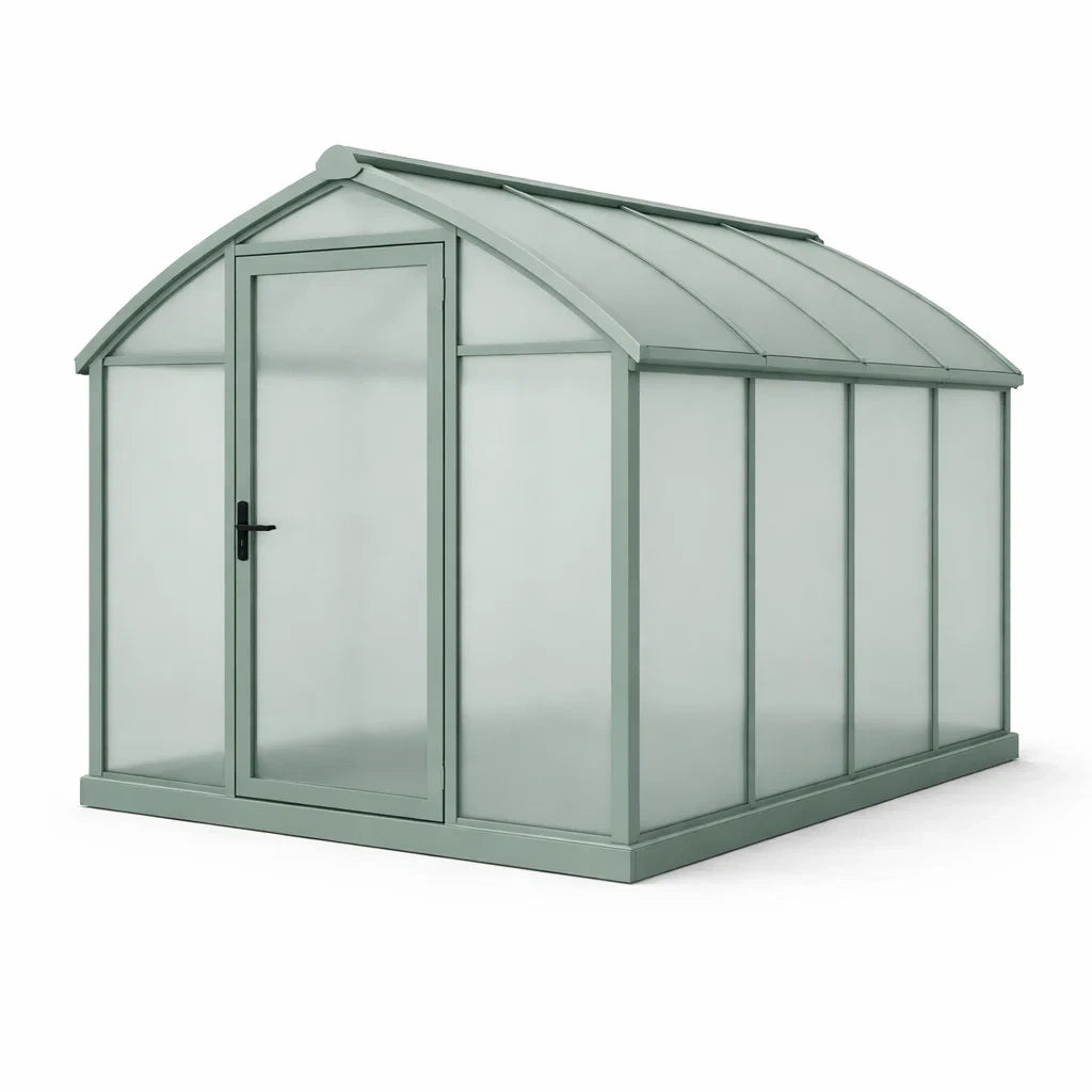 Serre en aluminium et polycarbonate translucide - 2026