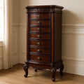 Armoires à bijoux commode haute en bois 7 tiroirs marron - 2026