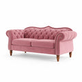 Canapé en velours rose - 2026