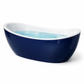 Baignoire îlot en acrylique bleu et blanc - 2026