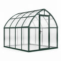 Serre en polycarbonate et aluminium vert - 2026