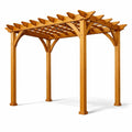 Pergola de jardin en bois 300 x 300 x 260 cm - 2026