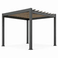Pergola en aluminium gris 300x400 cm - 2026