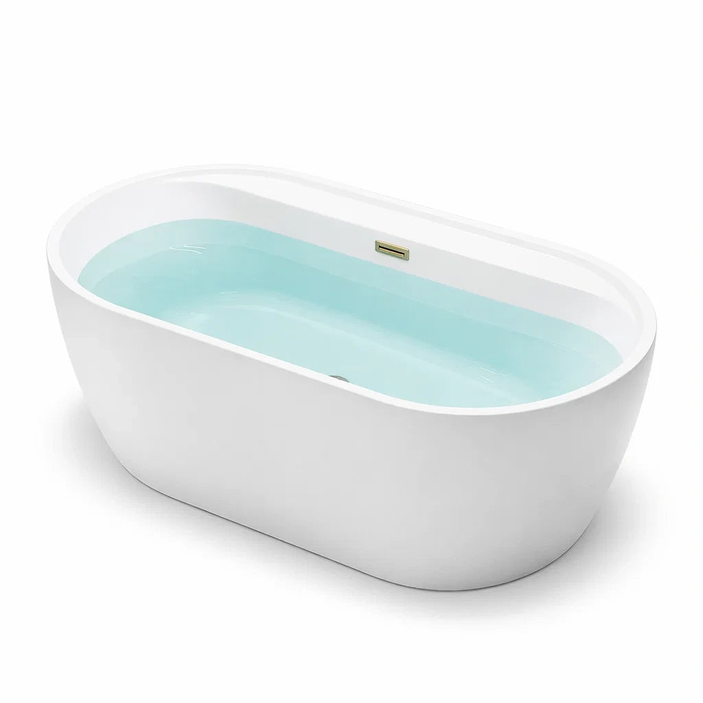 Baignoire îlot en acrylique blanc - 2026