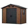Abri de jardin en métal et bois 350x220x250 cm - 2026