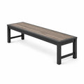 Banc en aluminium et bois composite - 2026