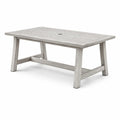 Table en bois composite gris - 2026