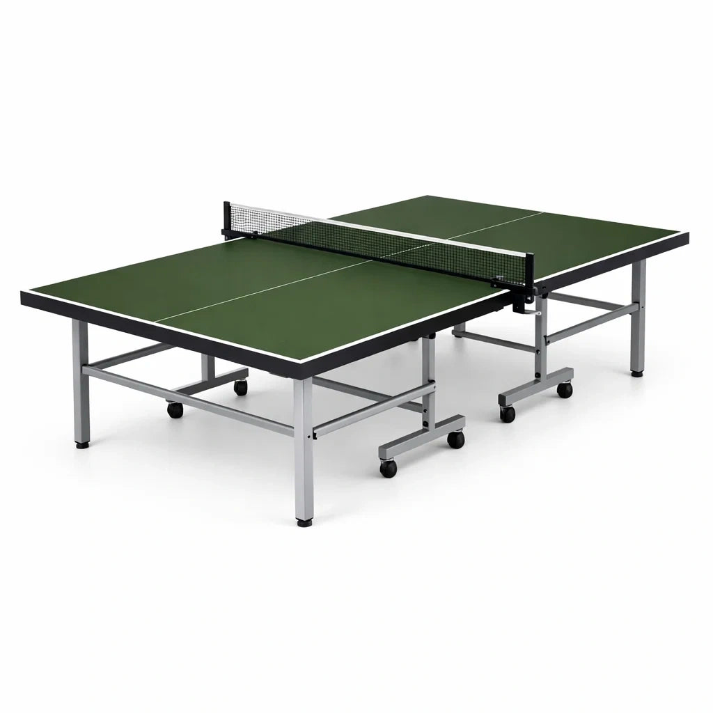 Table de chevet intérieure en métal vert avec surface en mdf 274x152.5X76 cm - 2026