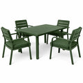 Ensemble table et chaises en aluminium vert - 2026