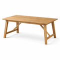 Table rectangulaire en bois 180x90x75 cm - 2026