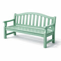 Banc de jardin en bois vert clair - 2026