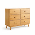 Commode en bois avec 6 tiroirs - 2026
