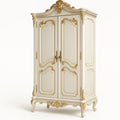 Armoire en Bois avec Détails Dorés - 2026