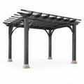 Pergola de jardin en aluminium anthracite - 2026