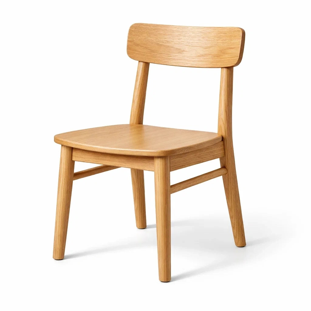 Chaises de salle à manger en bois de chêne naturel - 2026