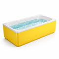 Baignoire îlot en acrylique jaune - 2026