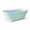 Baignoire îlot bébé en plastique vert - 2026