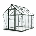Serre de jardin en aluminium et verre trempé 250x190x195 cm - 2026