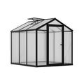 Serre de Jardin en Aluminium et Polycarbonate Noir - 2026