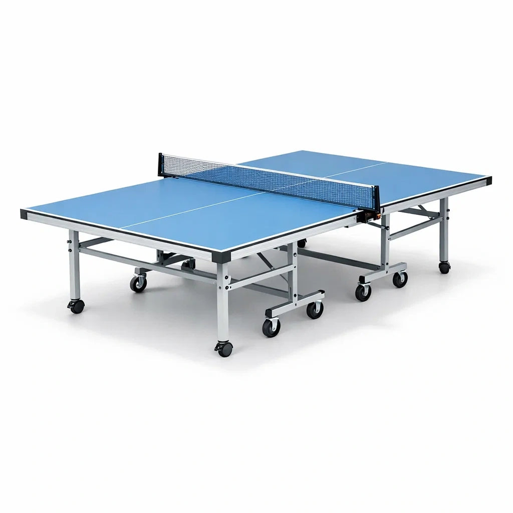 Table de chevet pliante en aggloméré et acier 274x152.5X76 cm - 2026