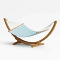 Hamac en bois avec tissu bleu ciel - 2026