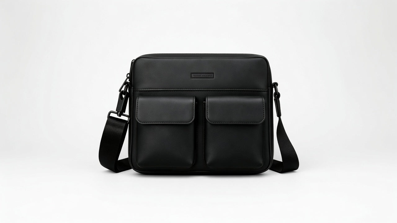 Sac Bandoulière Homme Premium | Élégant, Grande Capacité & Résistant à l'Eau